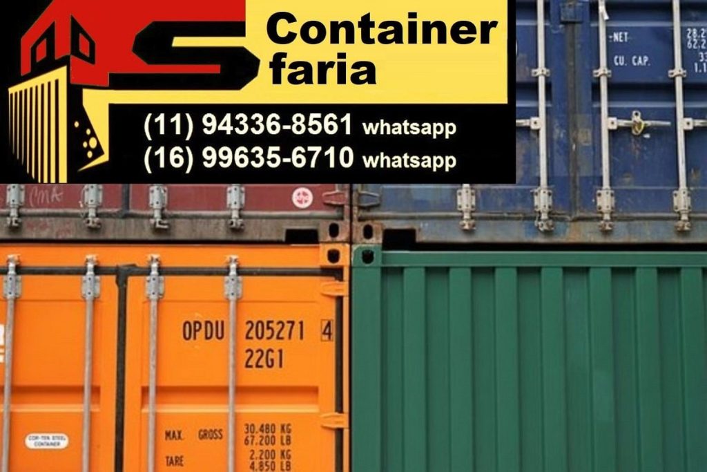 Container Região Lins 15 Container Região de Cruzeiro