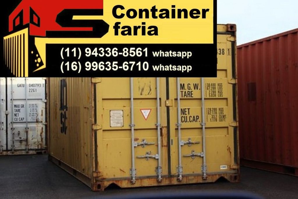 Container Região de São Paulo 1 Container Região de Cruzeiro