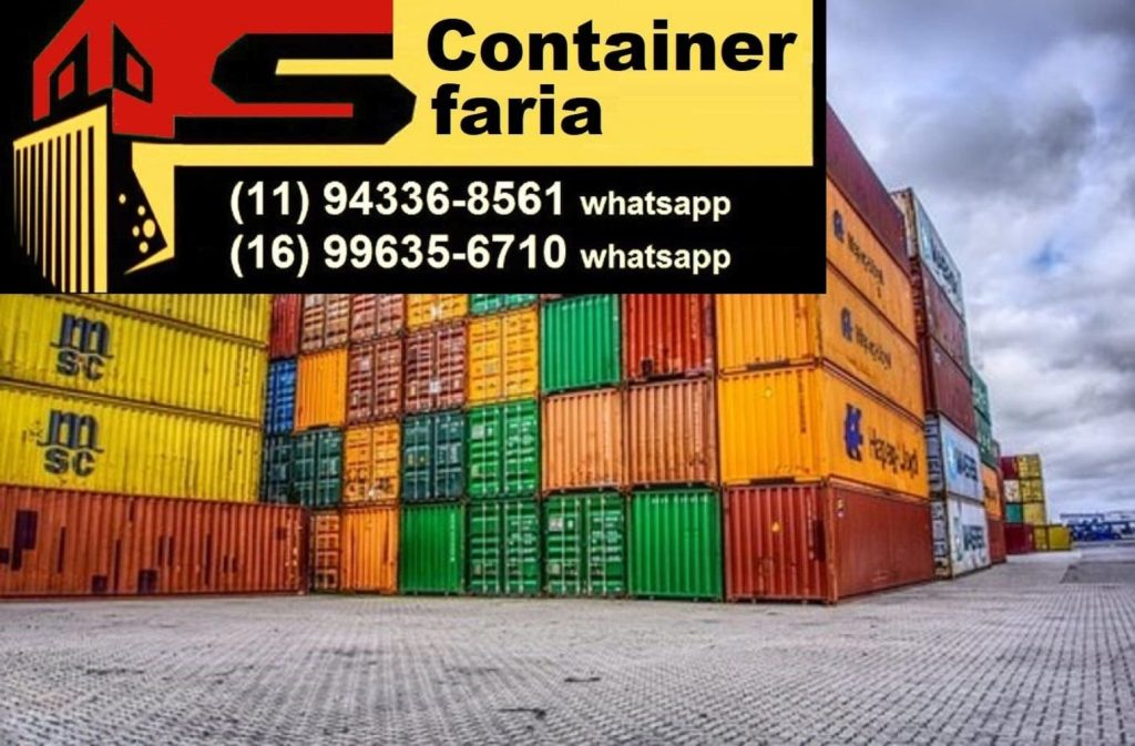 Container Região Lins 9 Container Sudeste Mato Grosso