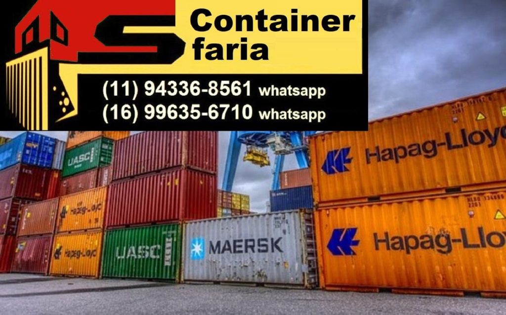 Container Região Lins 6 Container Região de Caraguatatuba