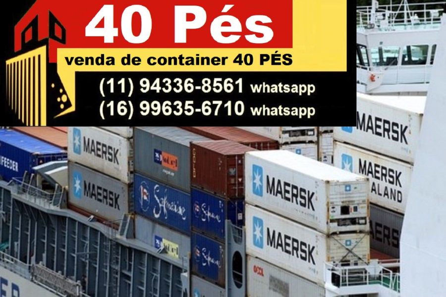 40 PÉS Container 2 15 Container 40 Pés Cajamar,