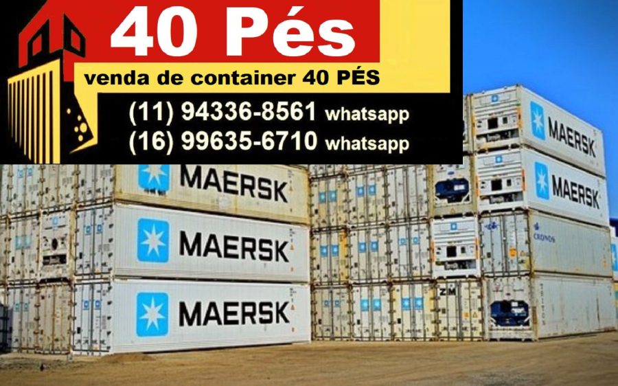 40 PÉS Container 2 13 Container 40 Pés Ubatuba,