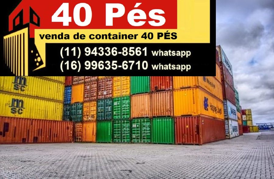 Container 40 PÉS 11 Container 40 Pés Avaré,
