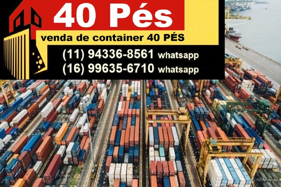 Container 40 PÉS 4 Container 40 Pés Itapeva,