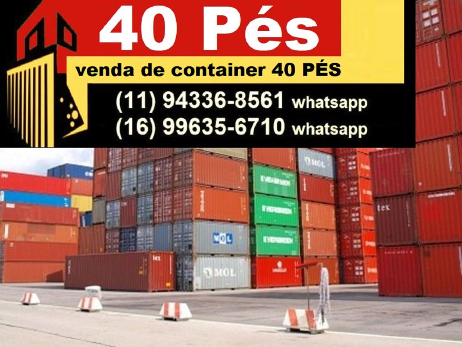 40 PÉS Container 1 12 Container 40 Pés São Sebastião,