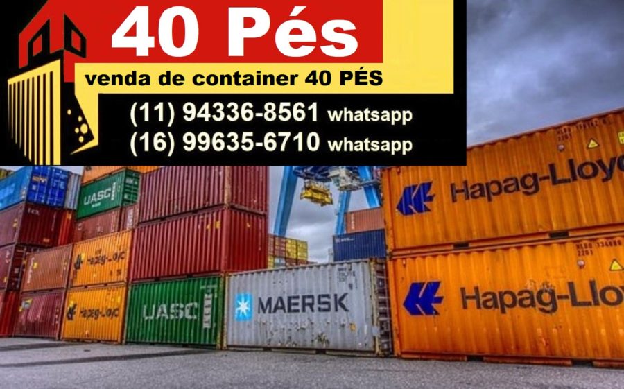 40 PÉS Container 1 8 Container 40 Pés Lorena,