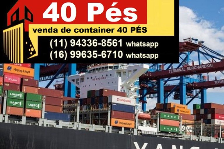 Container Dry 20 Pés