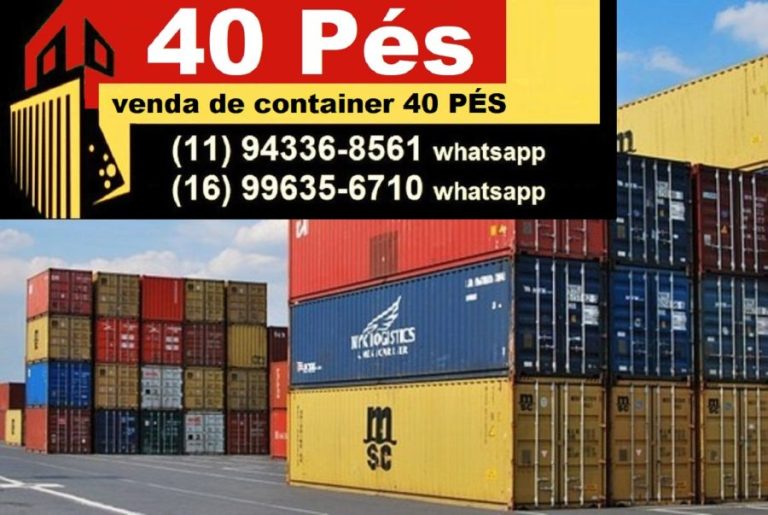 Container 40 Pés São Roque,