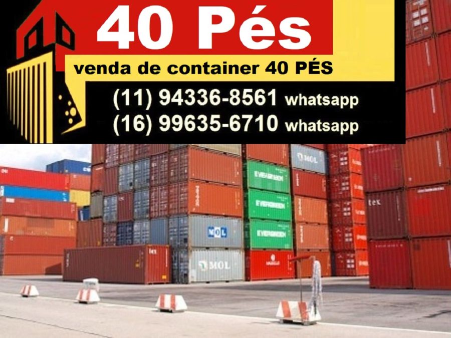 Container 40 Pés São Sebastião,