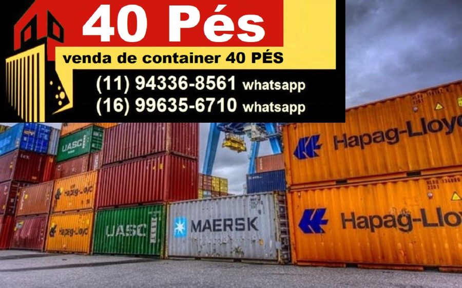 Container 40 Pés Lorena,