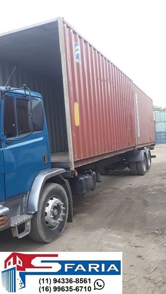 Transporte de containers Santos