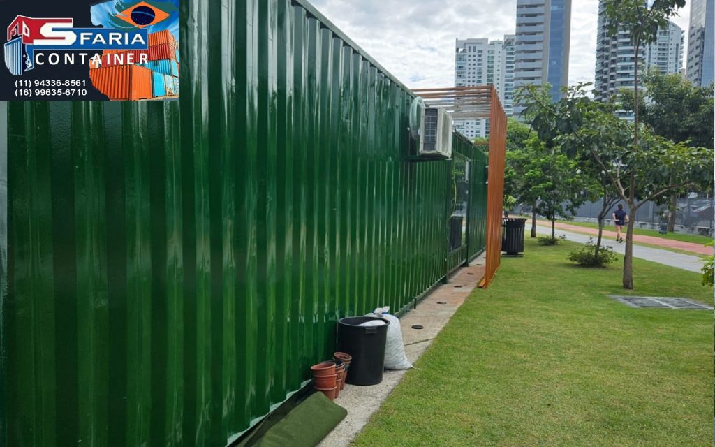 Conteiner marítimo 40 pés