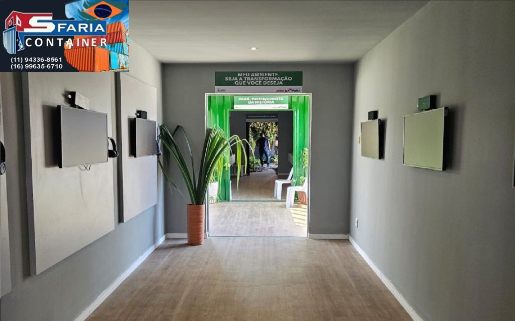 Conteiner marítimo 40 pés