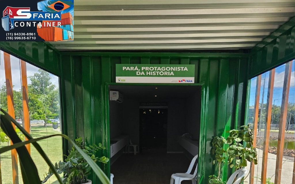 Conteiner marítimo 40 pés