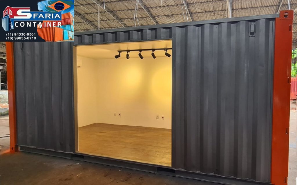 Loja conveniência Conteiner marítimo