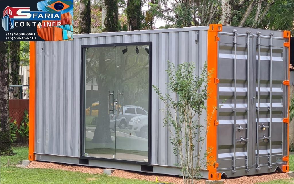 Loja conveniência Conteiner marítimo