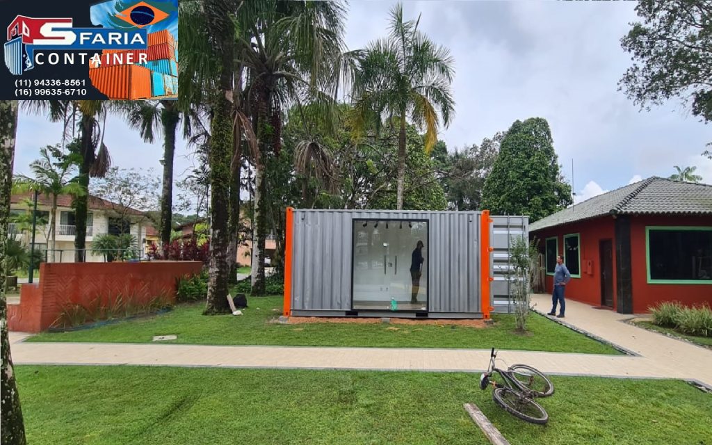 Loja conveniência Conteiner marítimo
